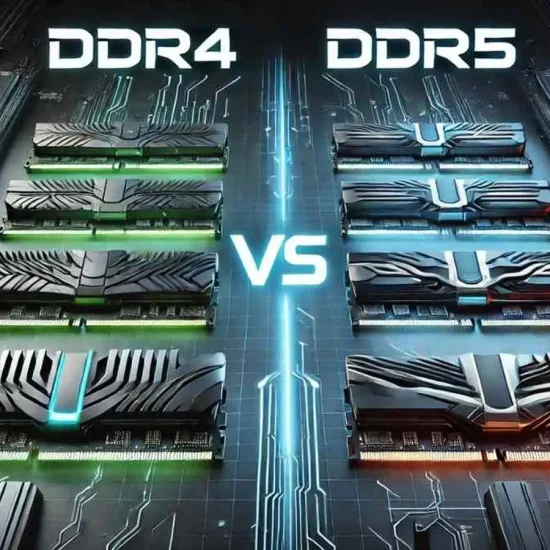 تفاوت رم DDR4 و DDR5 چیست؟ مقایسه تخصصی سرعت، ظرفیت و قیمت